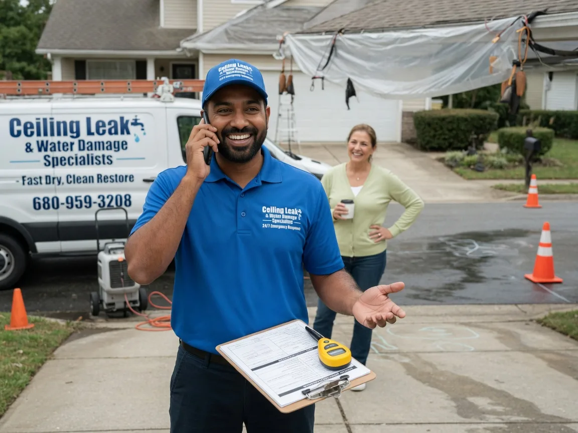 Ceiling Leak Cleanup Millerstown, PA FAQs